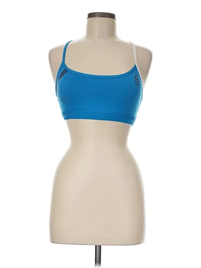 Pre-owned Reebok Sports Bra In Blue