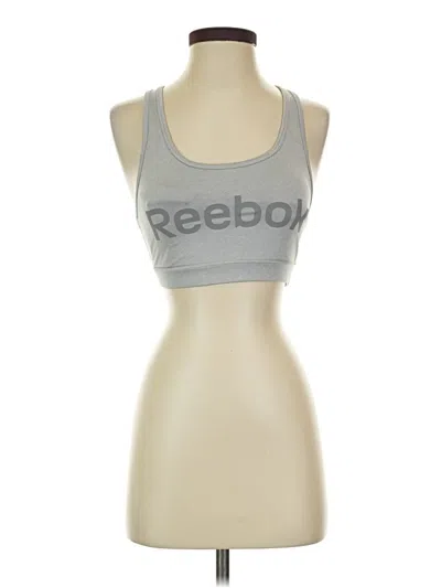 Pre-owned Reebok Sports Bra In Gray