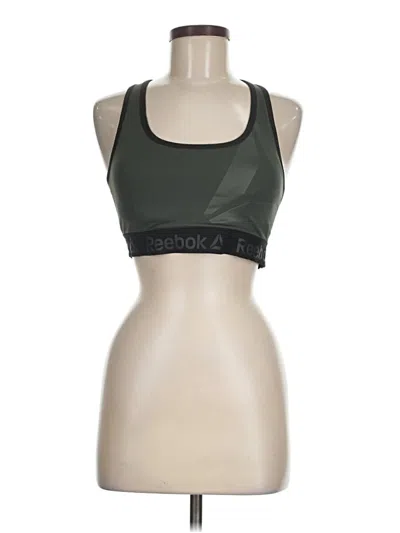 Pre-owned Reebok Sports Bra In Green