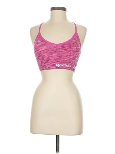 Pre-owned Reebok Sports Bra In Pink