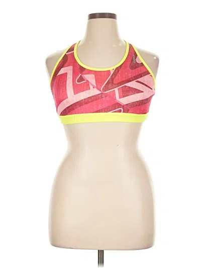 Pre-owned Reebok Sports Bra In Pink