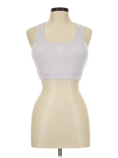 Pre-owned Reebok Sports Bra In Silver