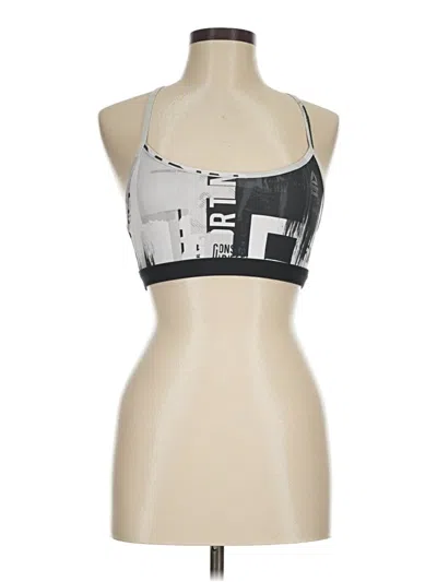 Pre-owned Reebok Sports Bra In Silver