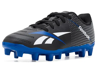 Reebok Strike Mg (little Kid/big Kid) Kid's Shoes Black/white/blue: 3.5 Big Kid M