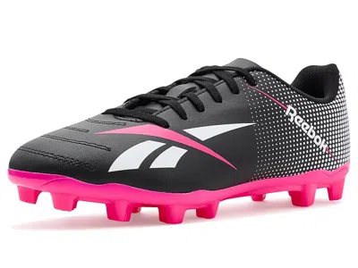 Reebok Strike Mg (little Kid/big Kid) Kid's Shoes Black/white/pink: 6.5 Big Kid M