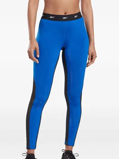 Reebok Studio High-rise Leggings In Blue