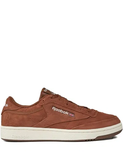Reebok Suede Low-top Sneakers In Brown