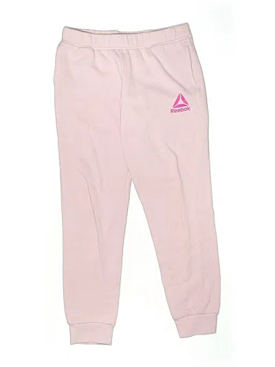 Pre-owned Reebok Kids' Sweatpants In Pink