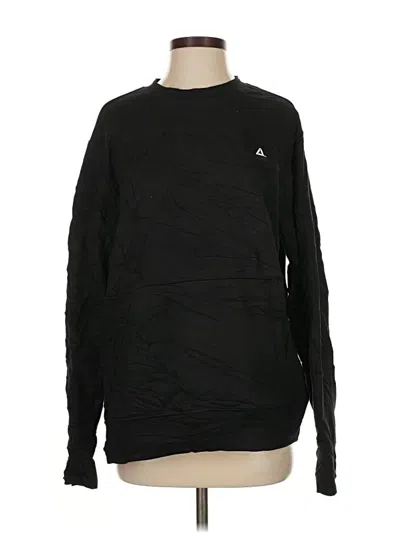 Pre-owned Reebok Sweatshirt In Black
