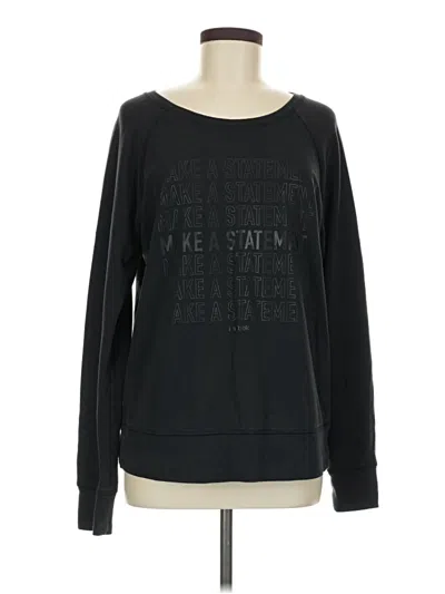 Pre-owned Reebok Sweatshirt In Black