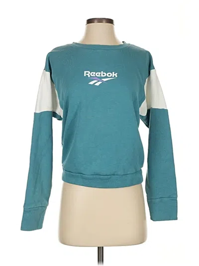 Pre-owned Reebok Sweatshirt In Blue