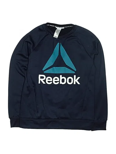 Pre-owned Reebok Kids' Sweatshirt In Blue