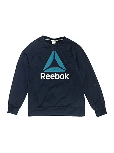 Pre-owned Reebok Kids' Sweatshirt In Blue