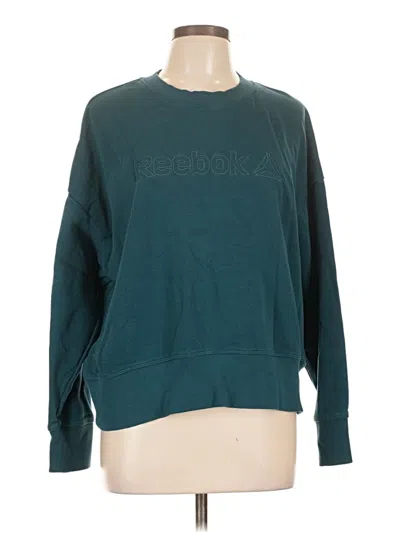 Pre-owned Reebok Sweatshirt In Blue