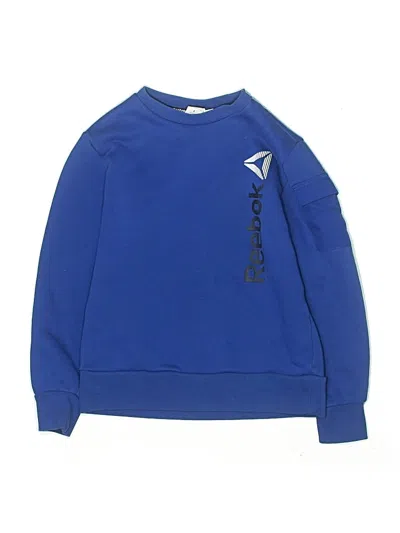 Pre-owned Reebok Kids' Sweatshirt In Blue