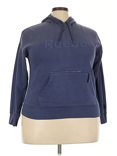 Pre-owned Reebok Sweatshirt In Blue