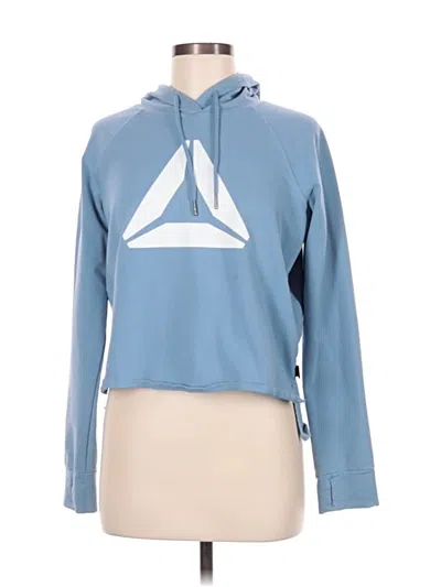 Pre-owned Reebok Sweatshirt In Blue