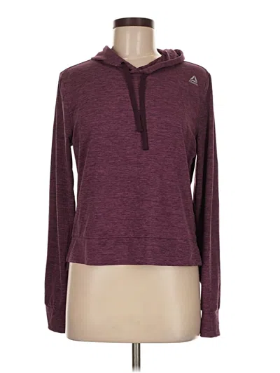 Pre-owned Reebok Sweatshirt In Burgundy