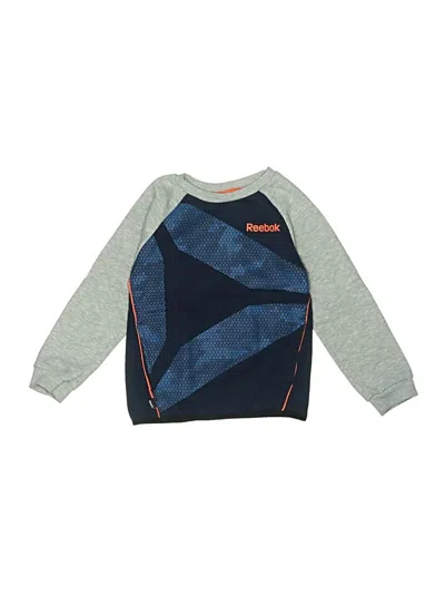 Pre-owned Reebok Kids' Sweatshirt In Gray