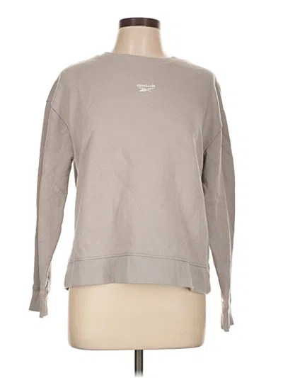 Pre-owned Reebok Sweatshirt In Gray