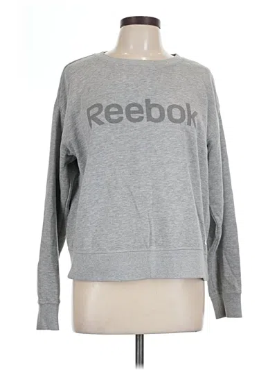 Pre-owned Reebok Sweatshirt In Gray