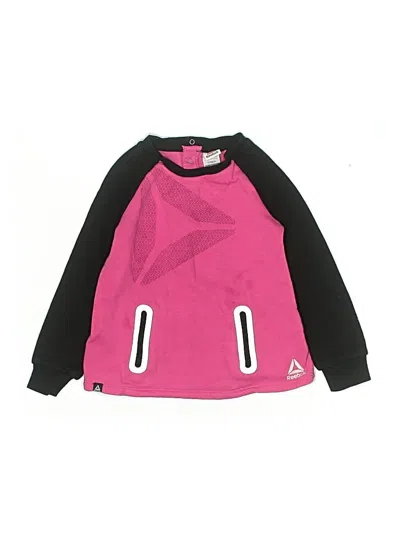 Pre-owned Reebok Kids' Sweatshirt In Pink