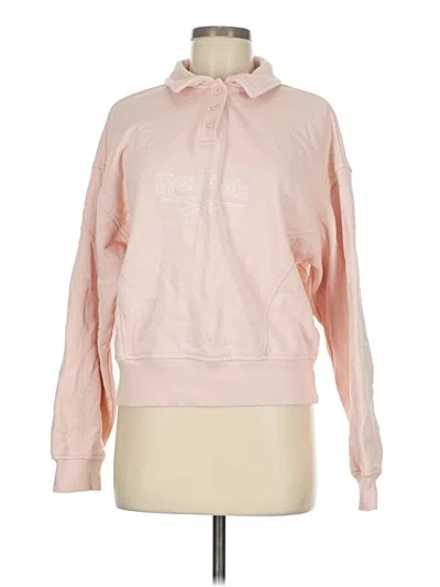 Pre-owned Reebok Sweatshirt In Pink