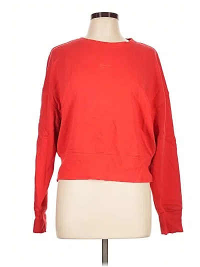 Pre-owned Reebok Sweatshirt In Red