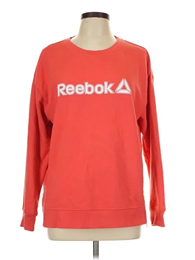 Pre-owned Reebok Sweatshirt In Red