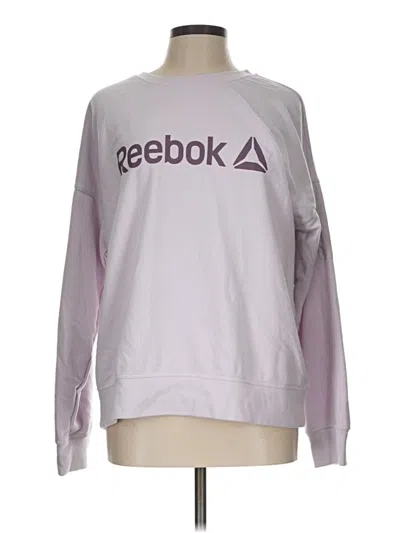 Pre-owned Reebok Sweatshirt In Silver
