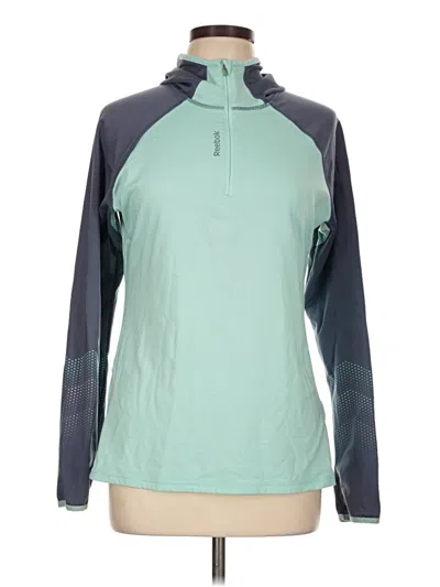 Pre-owned Reebok Sweatshirt In Teal