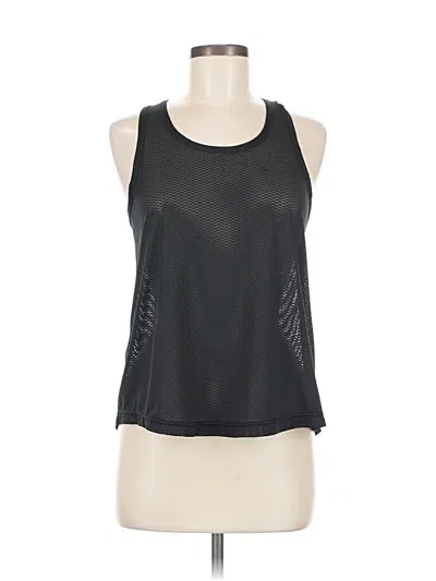 Pre-owned Reebok Tank Top Black Halter Neckline Tops