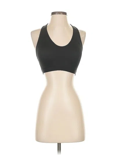 Pre-owned Reebok Tank Top Black Halter Neckline Tops
