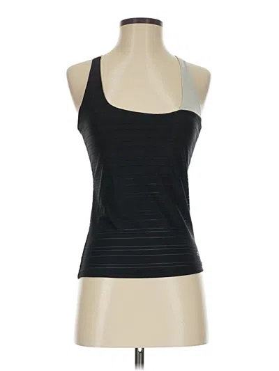 Pre-owned Reebok Tank Top Black Halter Neckline Tops