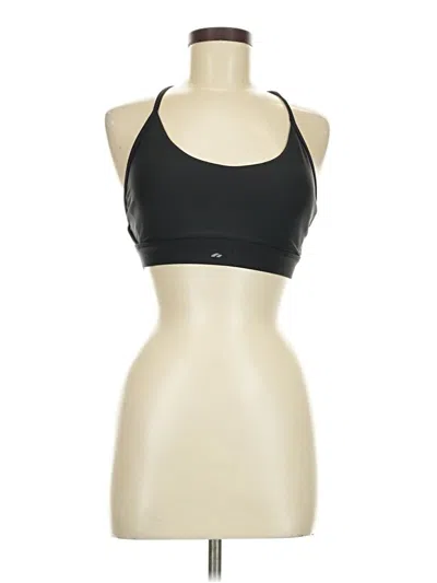 Pre-owned Reebok Tank Top Black Halter Neckline Tops