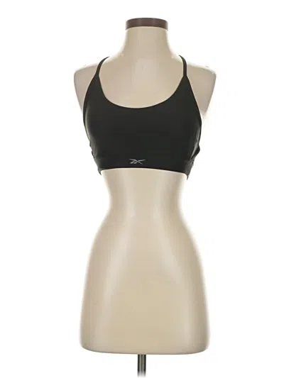 Pre-owned Reebok Tank Top Black Halter Neckline Tops