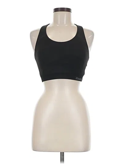 Pre-owned Reebok Tank Top Black Halter Neckline Tops