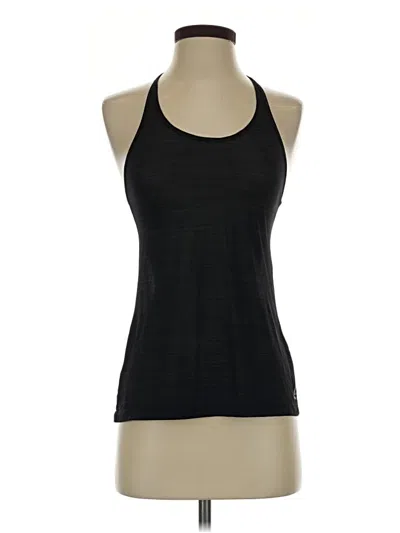 Pre-owned Reebok Tank Top Black Halter Neckline Tops