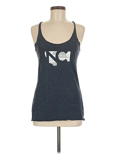 Pre-owned Reebok Tank Top Gray Halter Neckline Tops