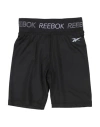 Reebok Toddler Girl Shorts & Bermuda Shorts Black Size 7 Polyester, Elastane In Black