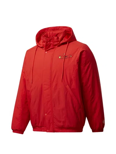 Reebok Tom & Jerry Woven Lightweight Jacket In Red