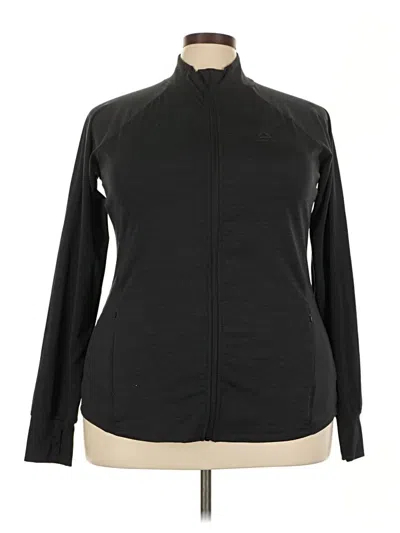 Pre-owned Reebok Track Jacket In Black