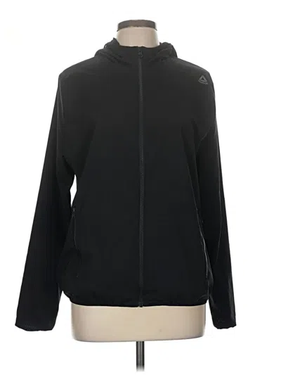 Pre-owned Reebok Track Jacket In Black