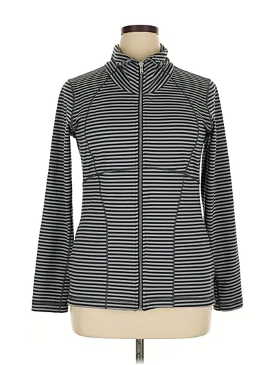 Pre-owned Reebok Track Jacket In Gray