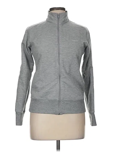 Pre-owned Reebok Track Jacket In Gray