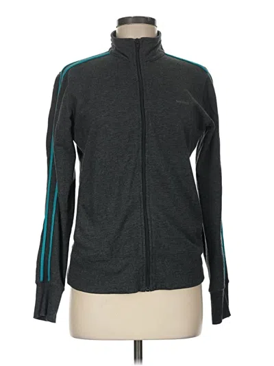 Pre-owned Reebok Track Jacket In Gray