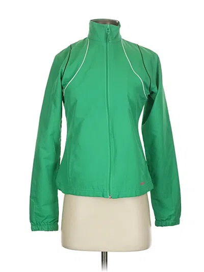 Pre-owned Reebok Track Jacket In Green