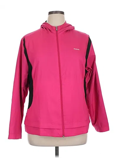 Pre-owned Reebok Track Jacket In Pink