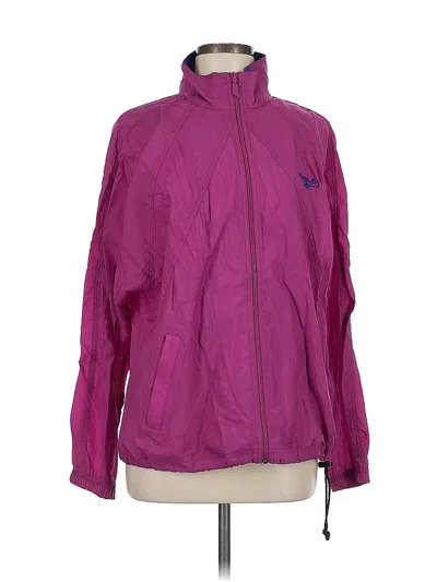 Pre-owned Reebok Track Jacket In Purple