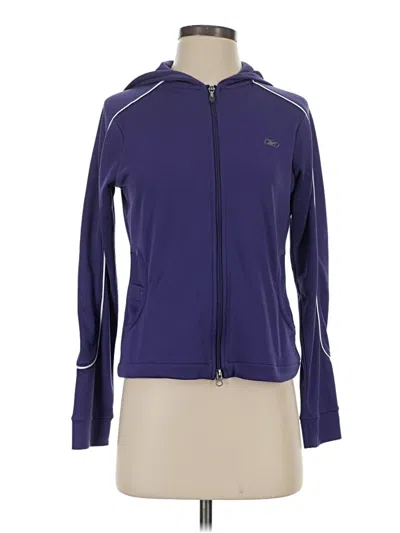 Pre-owned Reebok Track Jacket In Purple